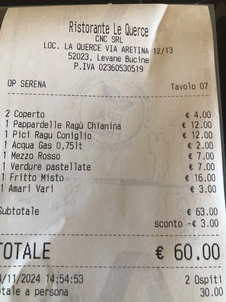 Menu_Trattoria la Querce_Bucine_image_4