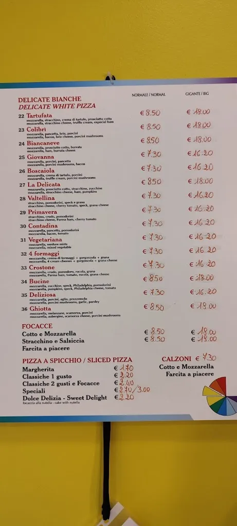 Menu_Pizza Che Delizia Bucine_Bucine_image_2