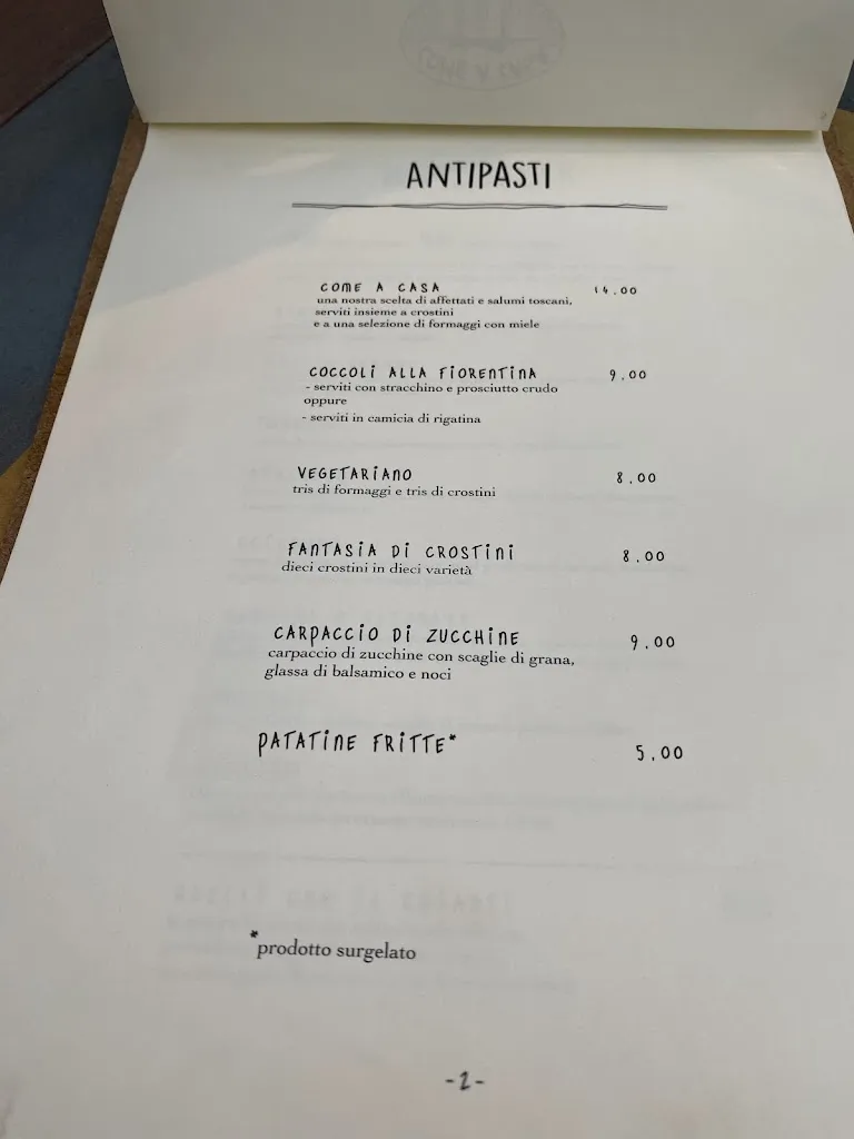 Menu_Come a casa Pizzeria - Birreria_Borgo a Buggiano_image_1