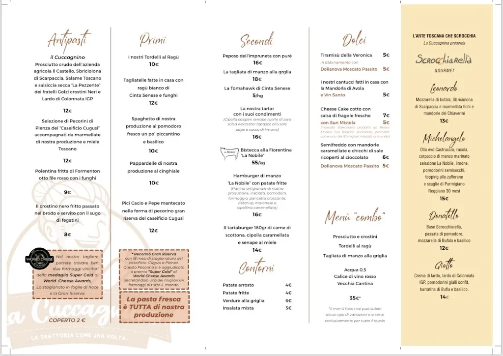 Menu_Bar Trattoria La Cuccagnina_Borgo a Buggiano_image_2