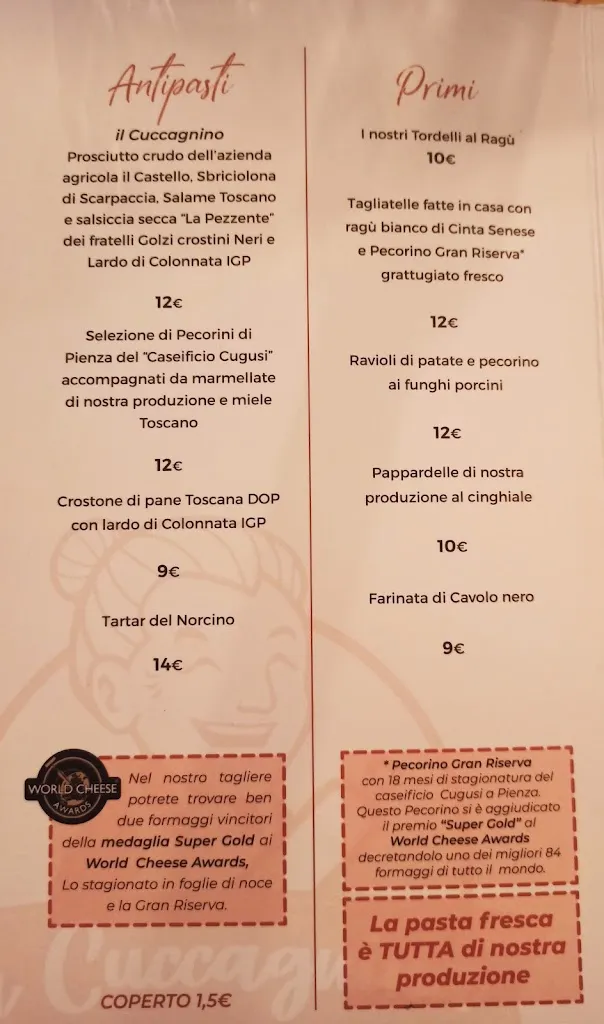 Menu_Bar Trattoria La Cuccagnina_Borgo a Buggiano_image_4