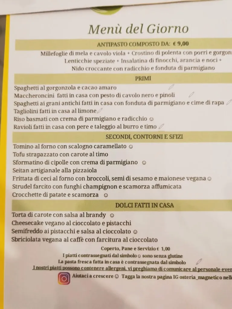 Menu_Magn'etico Osteria Bio&Veg_Borgo San Lorenzo_immagine_4