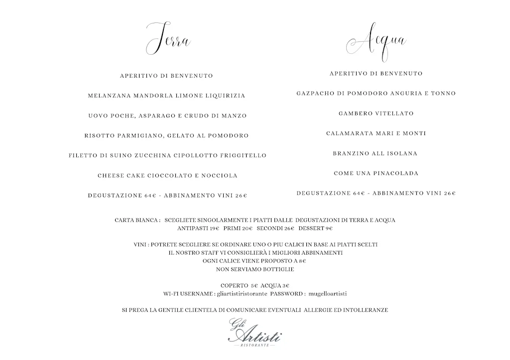 Menu_Gli Artisti ristorante degustazioni gourmet in mugello_Borgo San Lorenzo_image_2