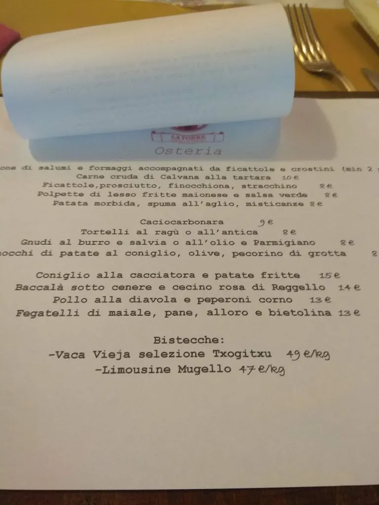 Menu_La Torre Osteria et Bottega_Borgo San Lorenzo_image_3