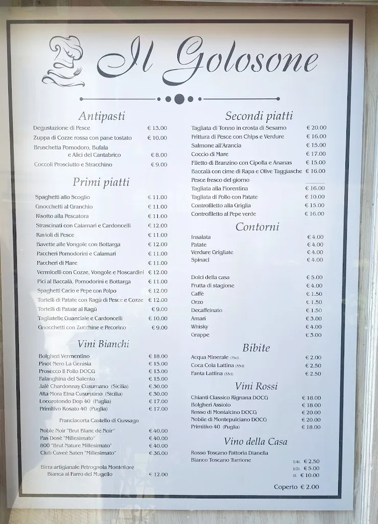 Menü_Ristorante Il Golosone Di Lomonaco Vito - Un Mare D' Asporto_Borgo San Lorenzo_Bild_3