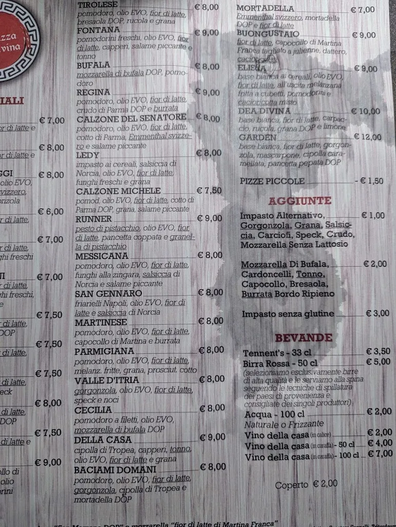 Menu_Pizzeria Pizza Divina_Martina Franca_immagine_2