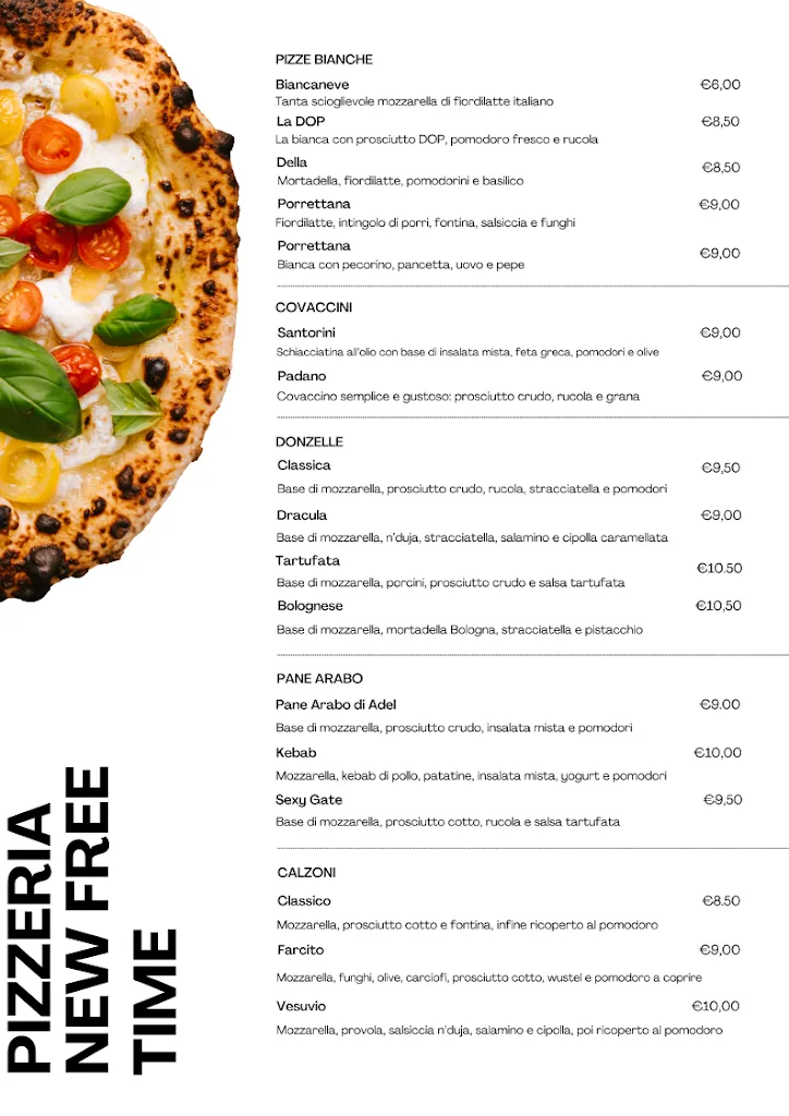 Menu_New freetime_Borgo San Lorenzo_immagine_2