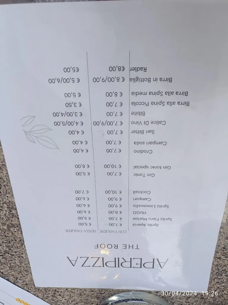 Menu_THE ROOF MUGELLO_Borgo San Lorenzo_image_4