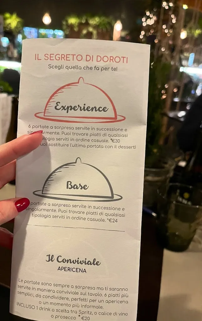 Menu_Doroti - Bistrot_Calcinaia_image_1