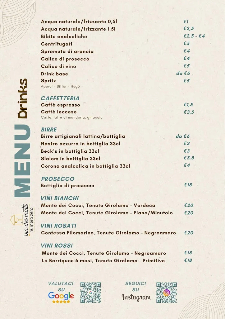 Menu_Via Dei Matti Numero Zero_Martina Franca_image_1