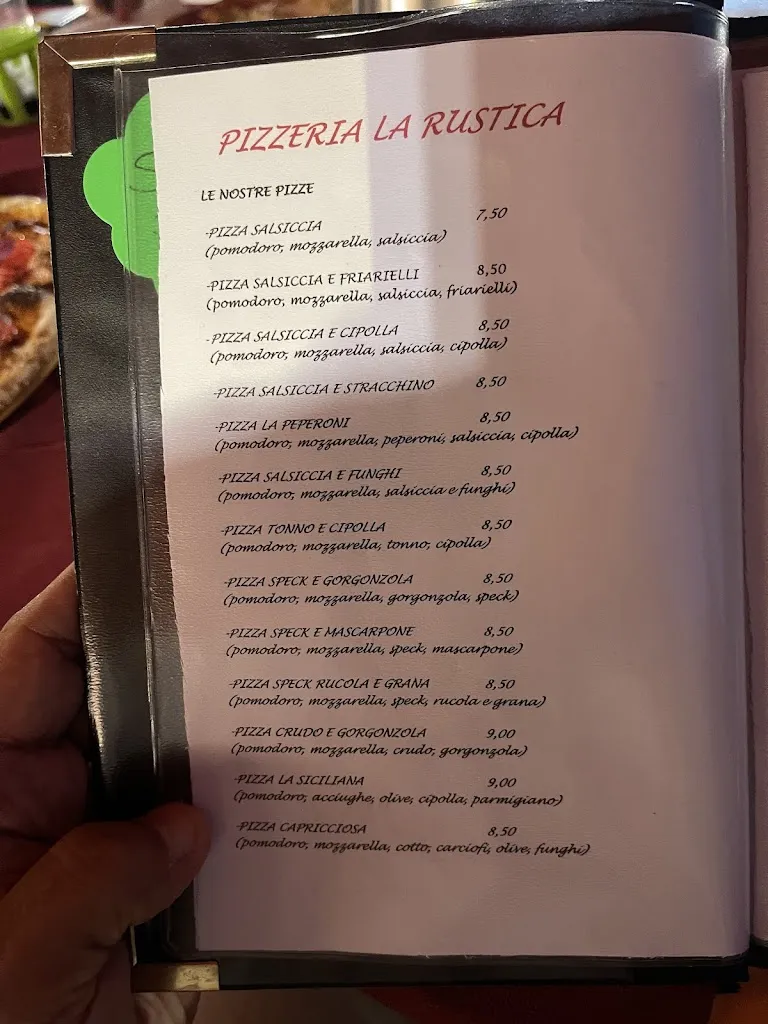 Menu_Pizzeria La Rustica_Calcinaia_image_2