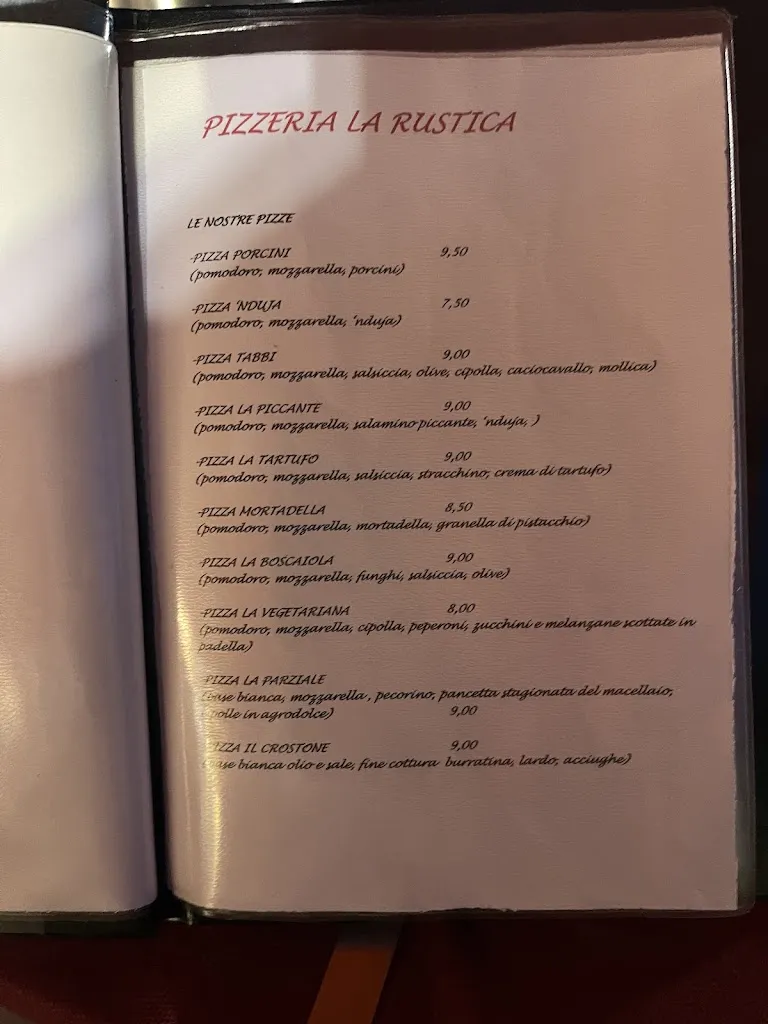 Menu_Pizzeria La Rustica_Calcinaia_image_4