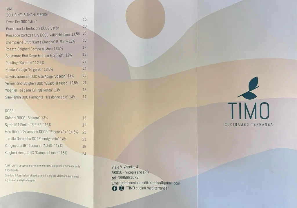 Menu_Ristorante Timo - Cucina Mediterranea_Bientina_image_2