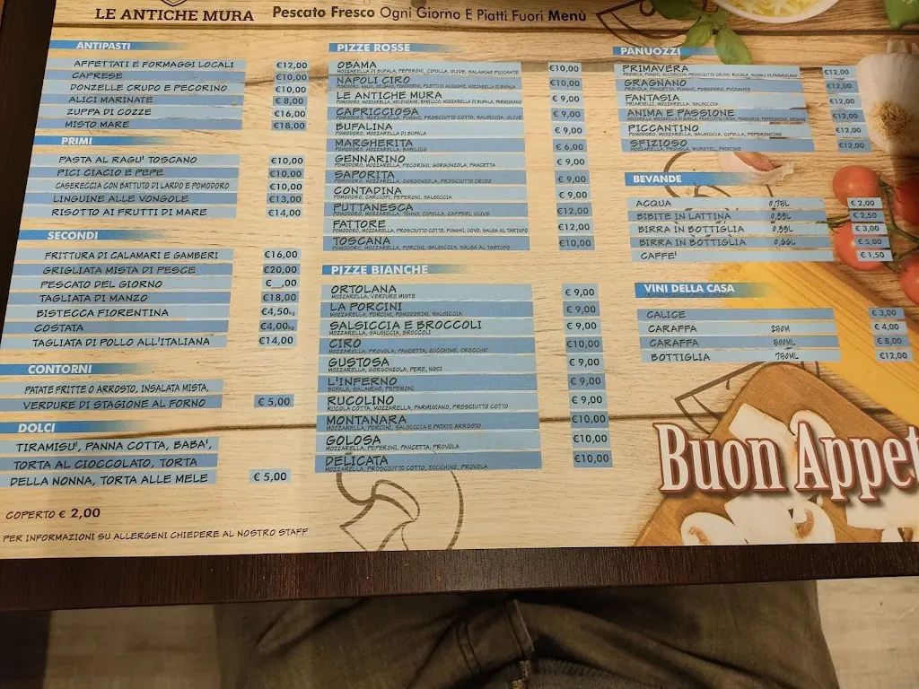 Menu_Le Antiche Mura_Buonconvento_image_2