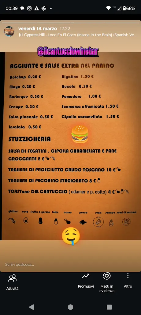 Menu_Il Cantuccio Wine Bar_Buonconvento_image_1