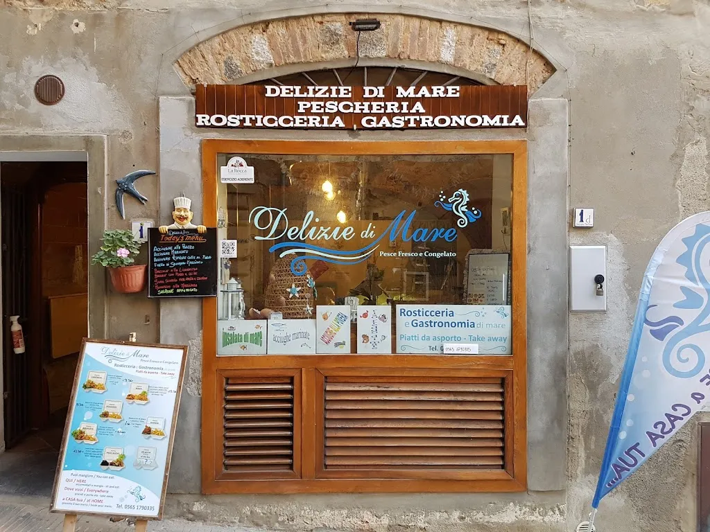 Delizie di Mare pescheria rosticceria gastronomia restaurant in Campiglia Marittima