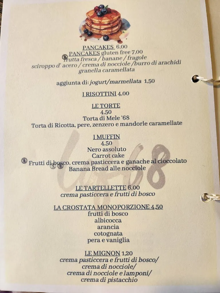 Menu_Loft68 in Villa Parri_Campo Tizzoro_image_3