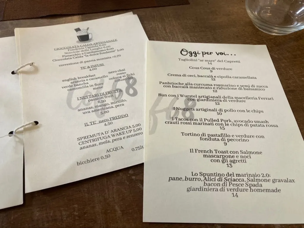 Menu_Loft68 in Villa Parri_Campo Tizzoro_image_4