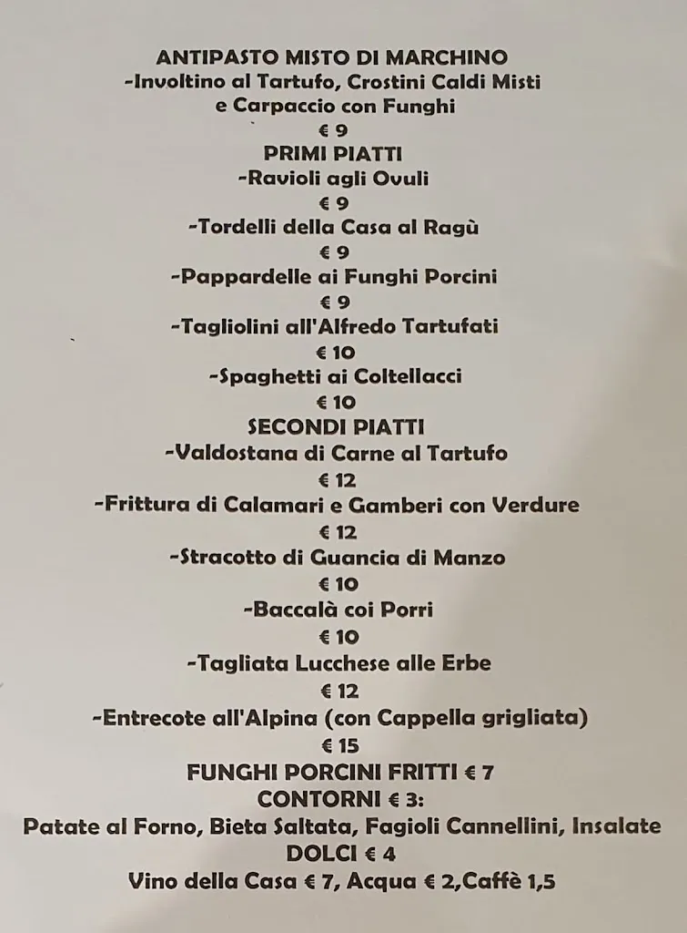 Menu_Trattoria da Marchino_Camaiore_image_1