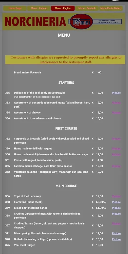Menu_Norcineria Tomei_Camaiore_image_1