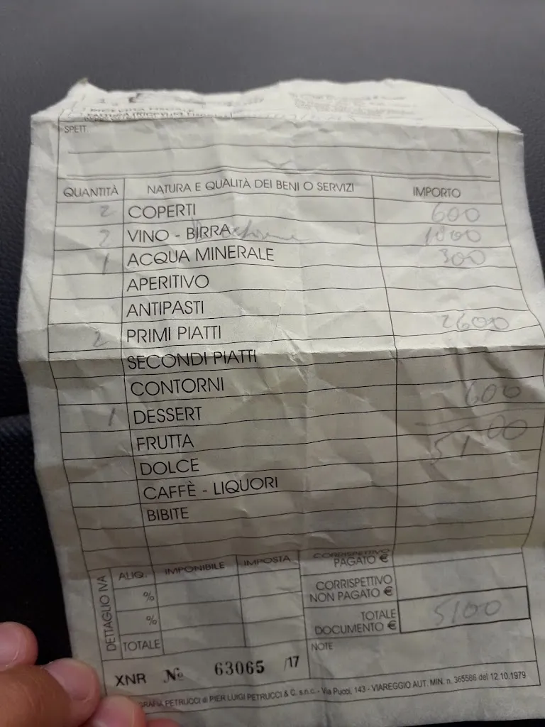 Menu_Restaurant Emilio & Bona Di Luigi Cappelli_Camaiore_image_1