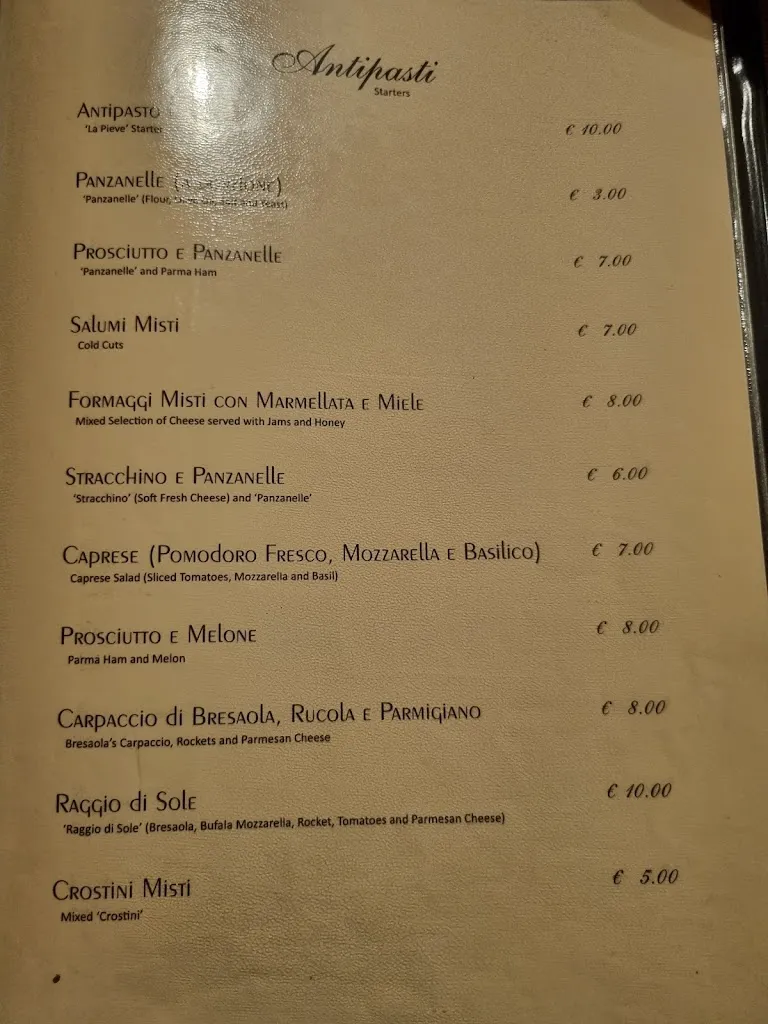 Menu_Ristorante La Pieve_Camaiore_image_1