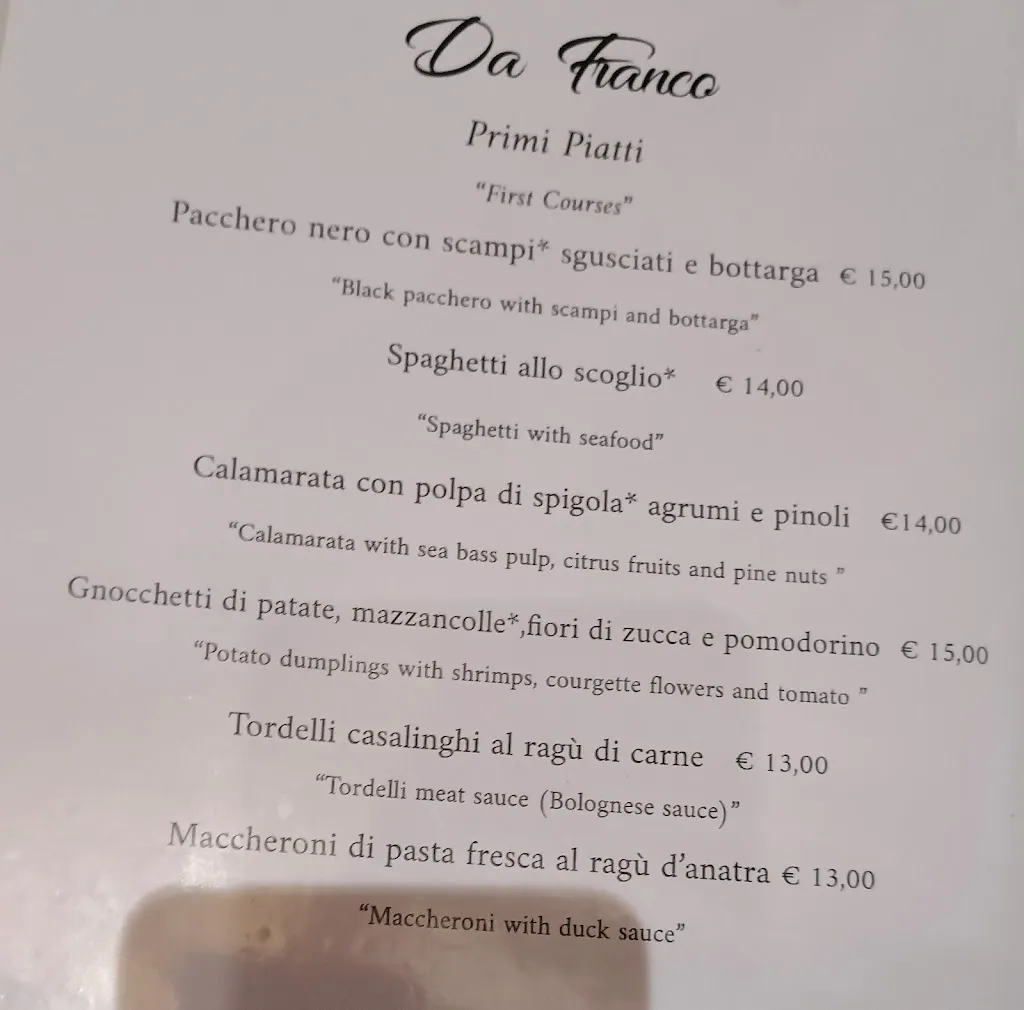Menu_Ristorante da Franco_Camaiore_image_4