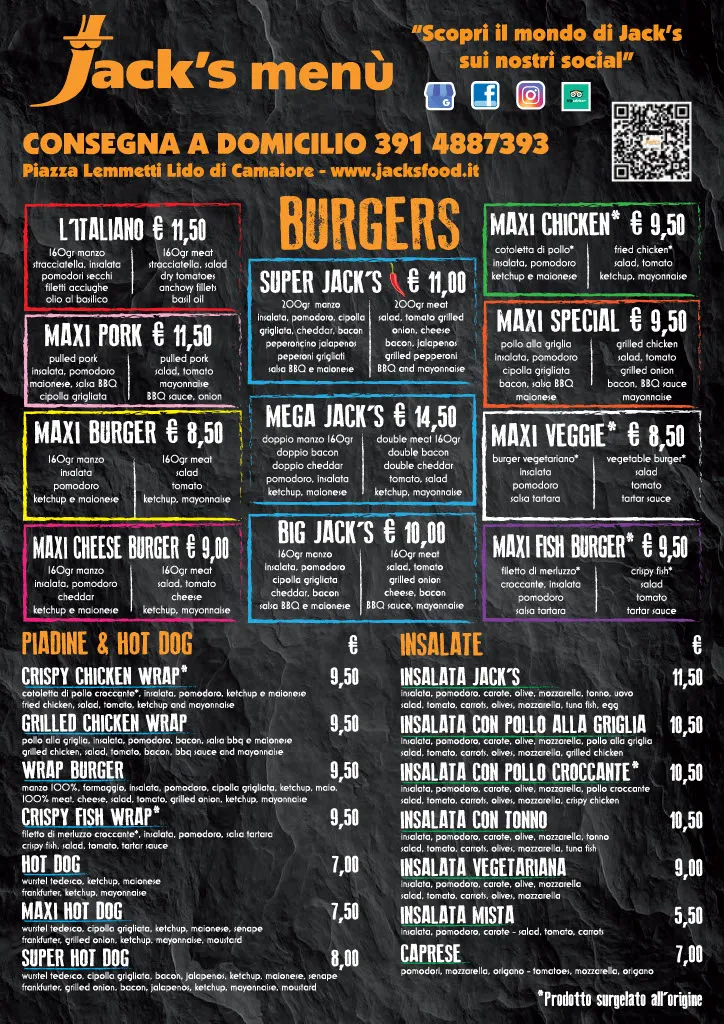 Menu_Jack's Qualità & Gusto_Camaiore_image_1