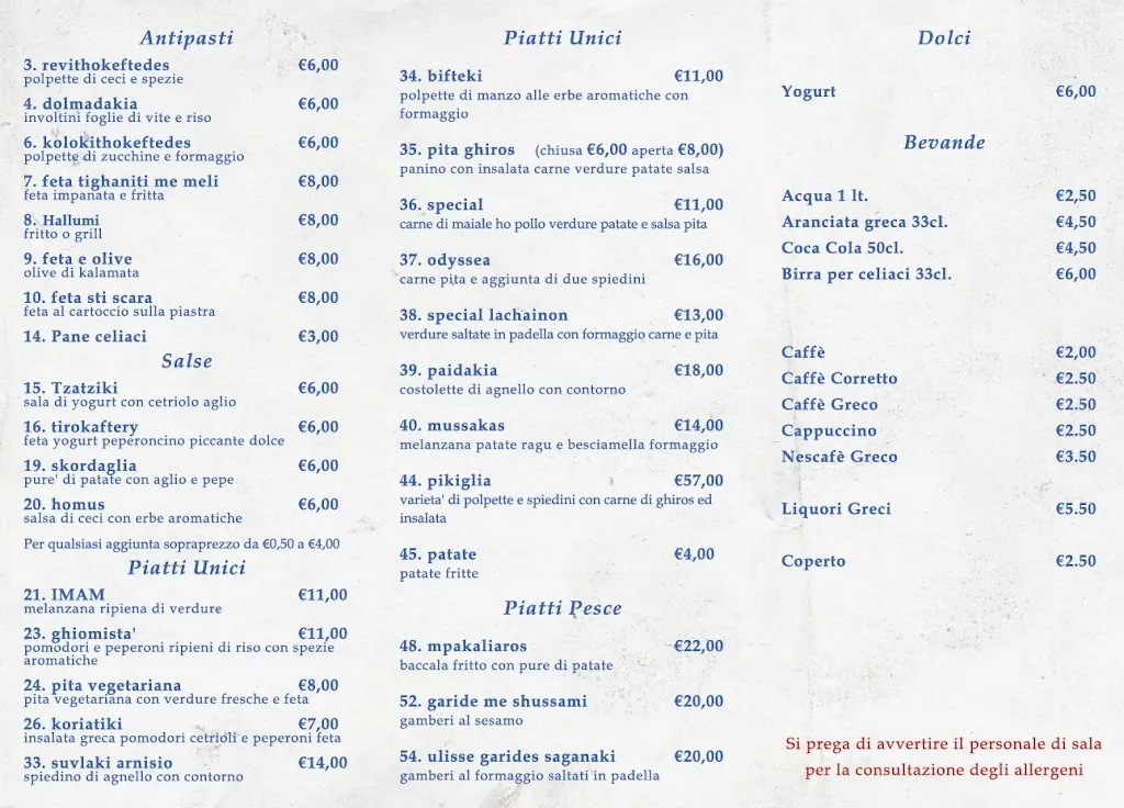 Menu_Helios Taverna Greca_Camaiore_image_1