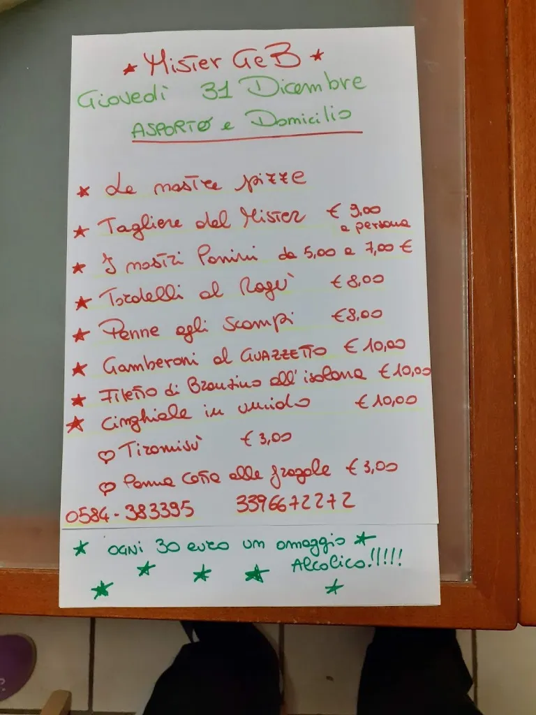 Menu_Ristorante Pizzeria Mr. G&B_Camaiore_image_4