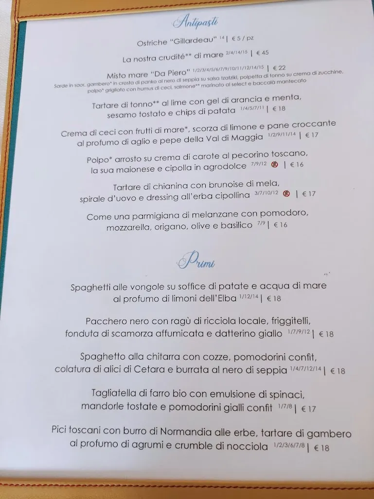 Menu_Ristorante Da Piero_Campo nell'Elba_image_1