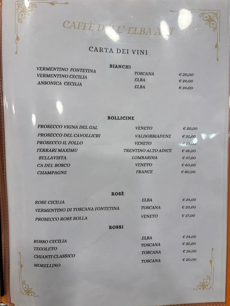 Menu_Ristorante Pizzeria Caffè dell'Elba Art_Campo nell'Elba_immagine_4