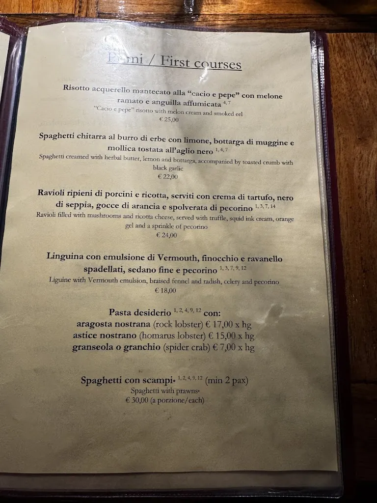 Menu_Ristorante La Lucciola_Campo nell'Elba_image_4