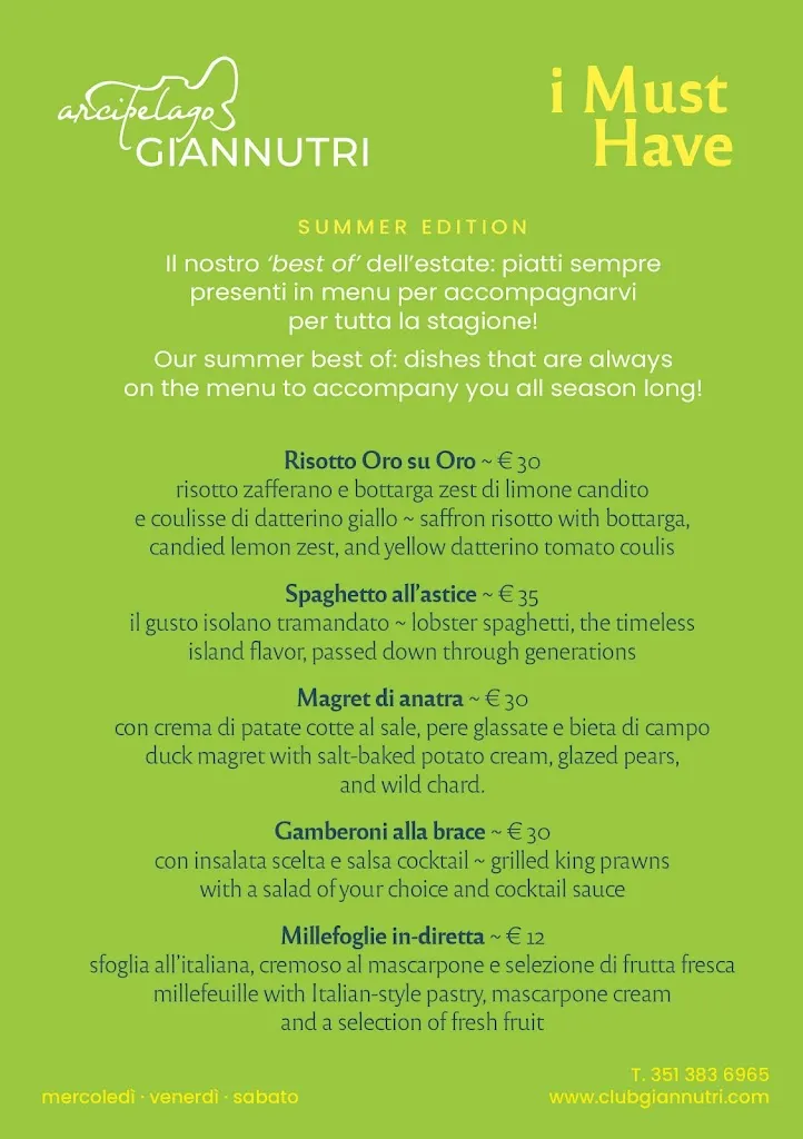 Menu_Club enogastronomico Giannutri_Campo nell'Elba_image_1