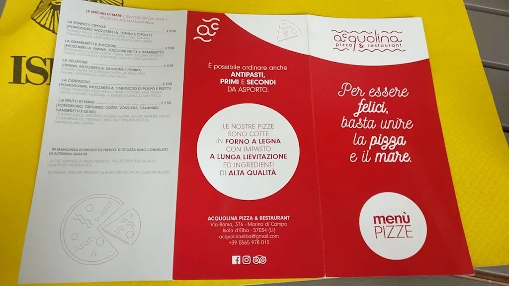 Menu_Acquolina Pizza & Restaurant_Campo nell'Elba_image_1
