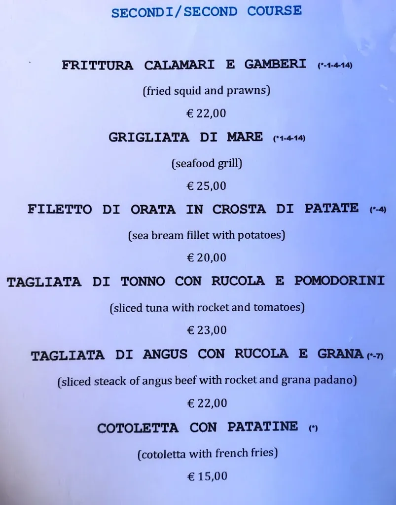 Menu_Ristorante Il Timone_Campo nell'Elba_immagine_4