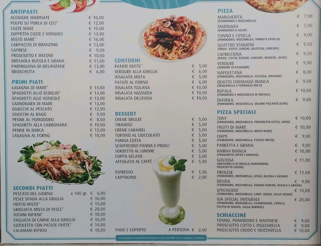 Menu_Ristorante Pizzeria Il Corallo_Campo nell'Elba_image_1