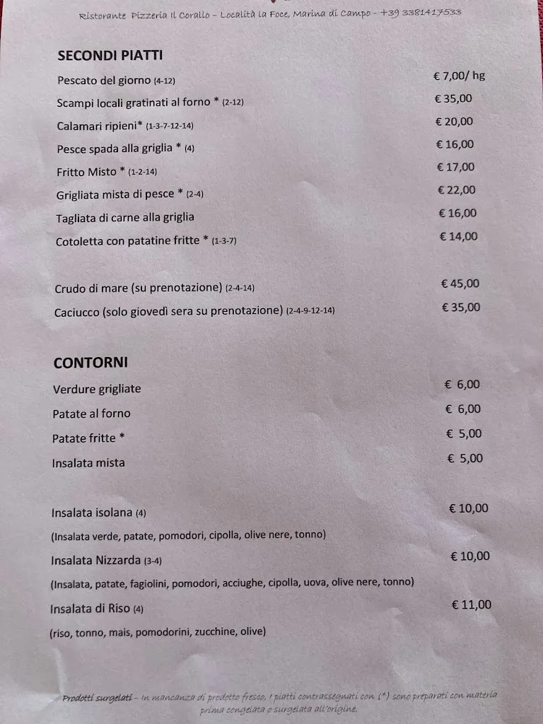 Menu_Ristorante Pizzeria Il Corallo_Campo nell'Elba_image_3