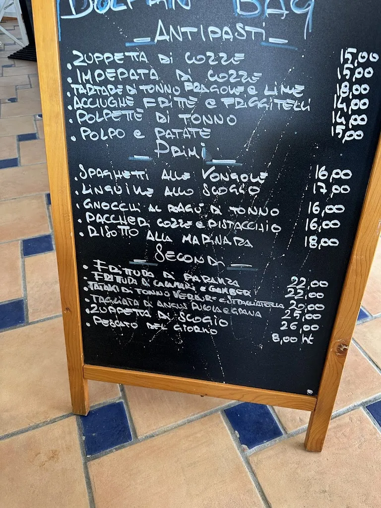 Menu_Ristorante Dolphin Bay_Campo nell'Elba_image_1