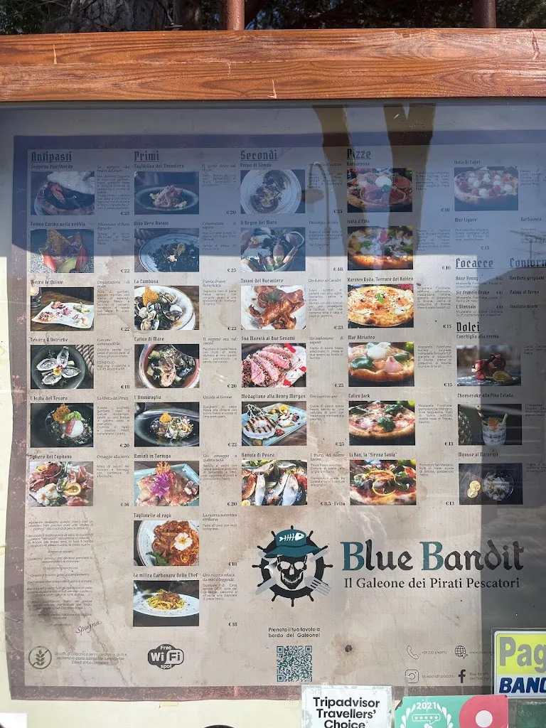 Menu_Blue Bandit_Campo nell'Elba_image_1