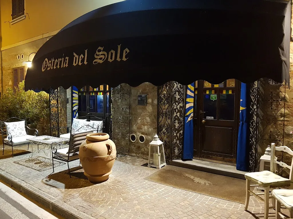 Osteria del Sole restaurant in Capannoli