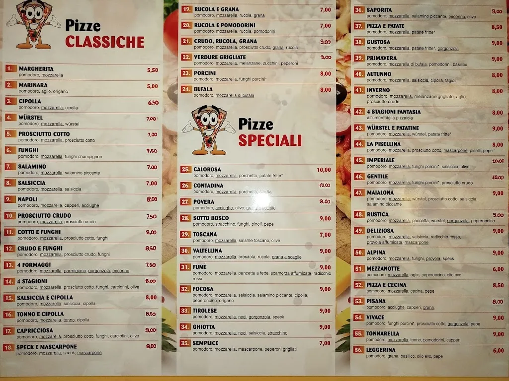 Menu_Pizzeria Venere di Lattici Simona_Capannoli_image_1