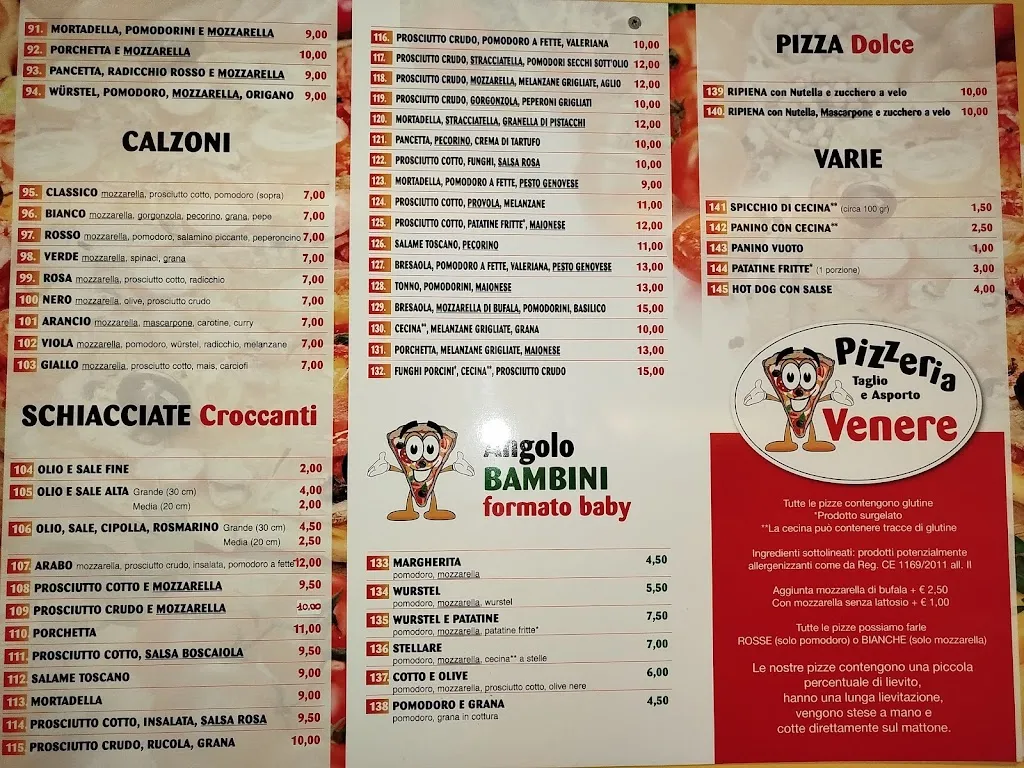 Menu_Pizzeria Venere di Lattici Simona_Capannoli_image_2