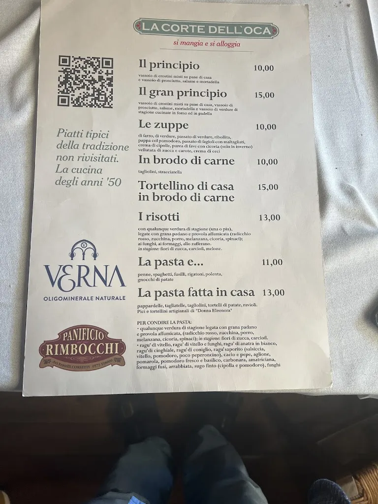 Menu_La Corte Dell'Oca ristorante - albergo_Capolona_image_4