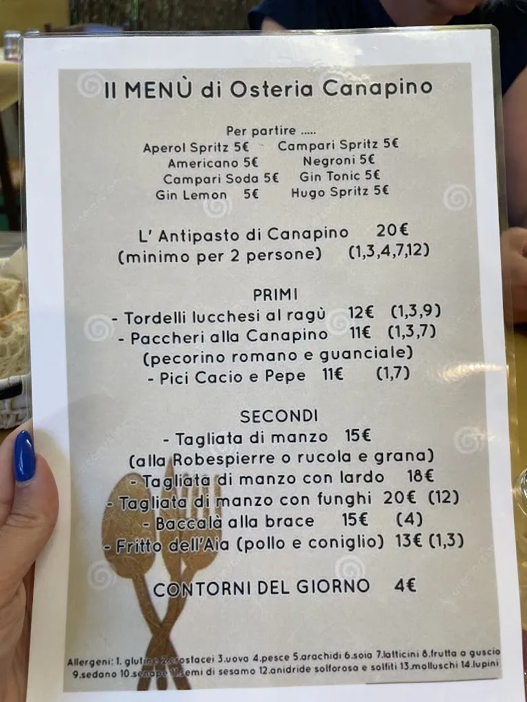Menu_Osteria Canapino_Capannori_image_1