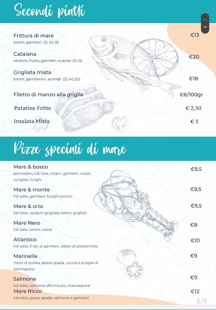 Menu_La Balena - Ristorante Pizzeria di Pesce Lucca_Capannori_immagine_2