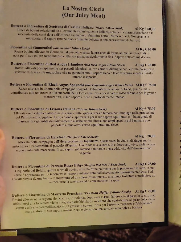 Menu_Bar Trattoria La Vallerana_Capalbio_image_2