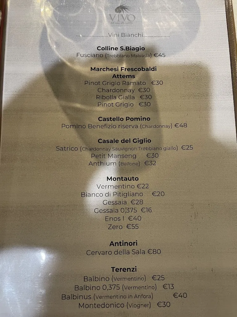 Menu_Vivo Ristorante Pesce Capalbio_Capalbio_image_2