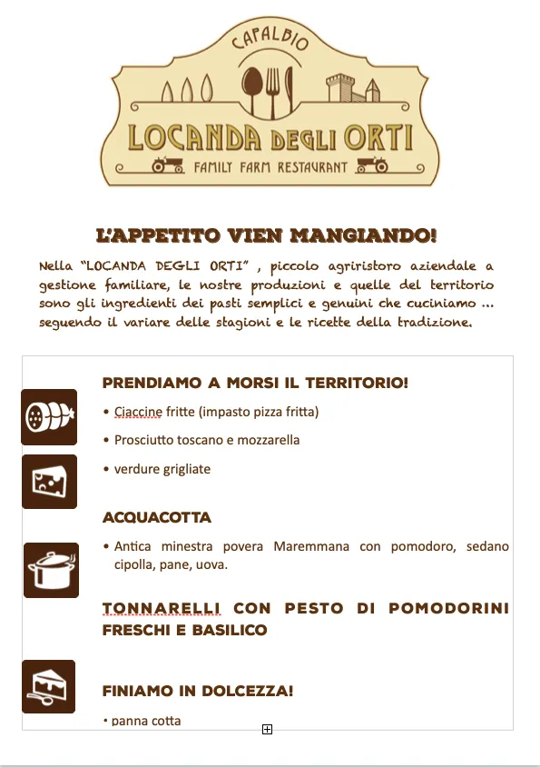 Menu_Locanda dell'orto_Capalbio_image_1