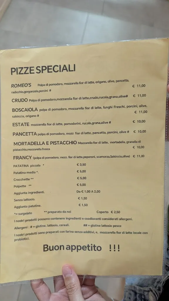 Menu_Romeo's_Melpignano_image_1